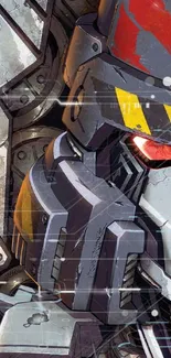 Mecha Art Armour Live Wallpaper