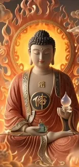 Meditation Guru Art Live Wallpaper