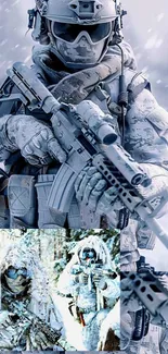 Military Person Gesture Soldier Live Wallpaper