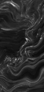 Monochrome Abstract Waves Live Wallpaper