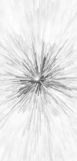 Dynamic monochrome burst abstract wallpaper for mobile devices.