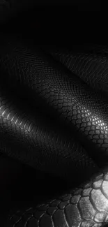 Monochrome Snake Live Wallpaper