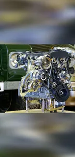 Motor Vehicle Engine Machine Live Wallpaper