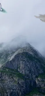 Mountain Cloud Sky Live Wallpaper