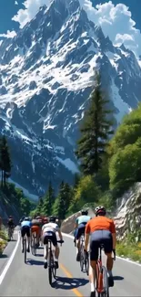 Mountainous Landforms Cycling Mountain Live Wallpaper