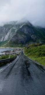 Mountainous Landforms Mountain Road Live Wallpaper