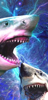 Mouth Requiem Shark Light Live Wallpaper