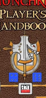 Illustration of Munchkin Player's Handbook cover art.