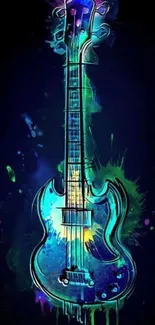 Musical Instrument Guitar Light Live Wallpaper