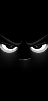 Dark anime eyes with a mysterious appearance.