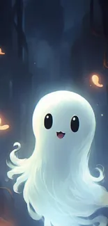 Mystical ghost-themed mobile wallpaper collection.