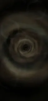 Mystical dark swirling vortex phone wallpaper with abstract tones.