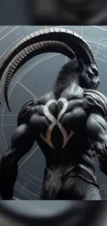 Fantasy wallpaper featuring mythical creature with intricate details.