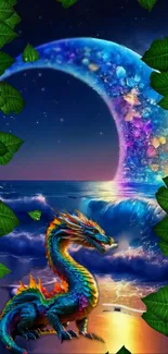 Mythical Creature Water Light Live Wallpaper