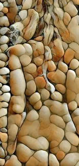 Abstract stone pattern mobile wallpaper