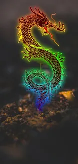 Nature Art Neon Live Wallpaper