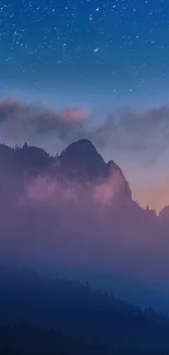 Nature Mountain Cloud Live Wallpaper