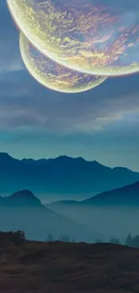 Nature Mountain Cloud Live Wallpaper