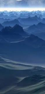 Nature Mountain Cloud Live Wallpaper