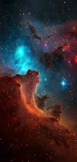 Nebula In Space Live Wallpaper