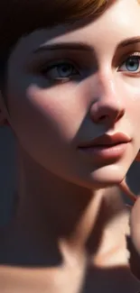 Nose Cheek Skin Live Wallpaper