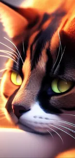 Nose Head Cat Live Wallpaper