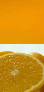 Orange Food Slice Live Wallpaper