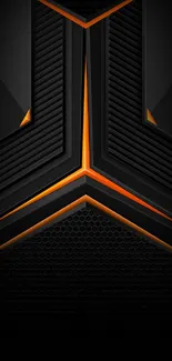 Orange Rectangle Triangle Live Wallpaper