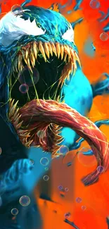 Organism Paint Art Live Wallpaper