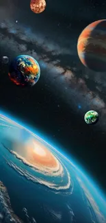 Outer Space Astronomical Object Universe Live Wallpaper