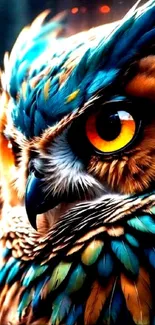 Owl Bird Vertebrate Live Wallpaper