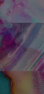 Paint Purple Azure Live Wallpaper