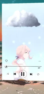 Painting Cloud Sky Live Wallpaper