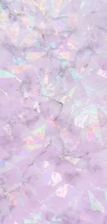 Pastel holographic marble wallpaper with iridescent accents.