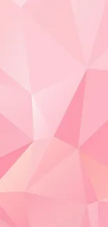 Pink geometric abstract pattern wallpaper.