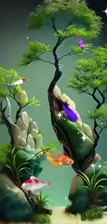 Plant Flower Branch Live Wallpaper