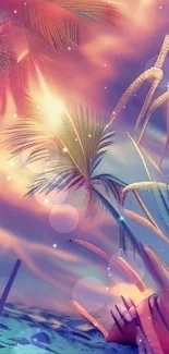 Plant Light Sky Live Wallpaper