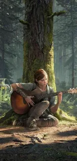 Plant People In Nature Tree Live Wallpaper