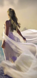 Plant Racy Wedding Dress Live Wallpaper