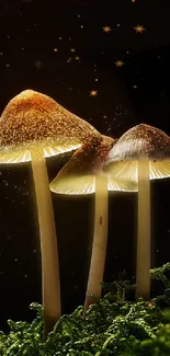 Plant Water Mushroom Live Wallpaper