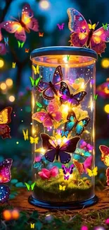 Pollinator Drinkware Light Live Wallpaper