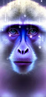 Primate Facial Expression Iris Live Wallpaper