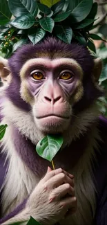 Primate Green Natural Environment Live Wallpaper