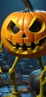 Pumpkin Eye Plant Live Wallpaper