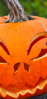 Pumpkin Facial Expression Winter Squash Live Wallpaper