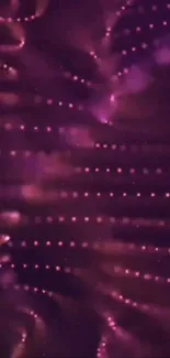 Purple abstract light pattern wallpaper.