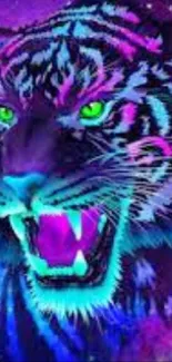 Purple Carnivore Felidae Live Wallpaper