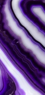 Abstract purple geode wallpaper with swirling patterns and vibrant hues.