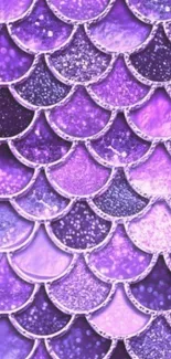 Purple scales glitter wallpaper with shimmering effect.