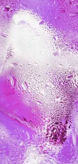 Purple abstract ice texture wallpaper for mobile.